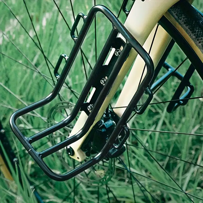 Bike Front Wheel Rack with Adjustable Straps