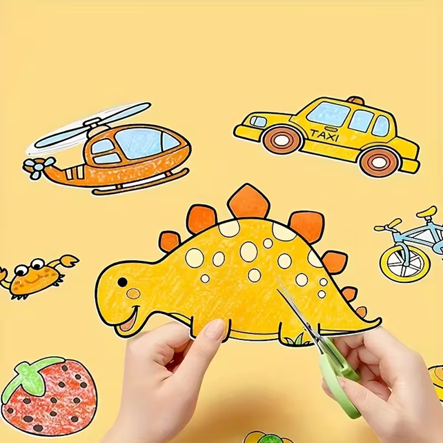 5 Rolls of Super Long Coloring Pages