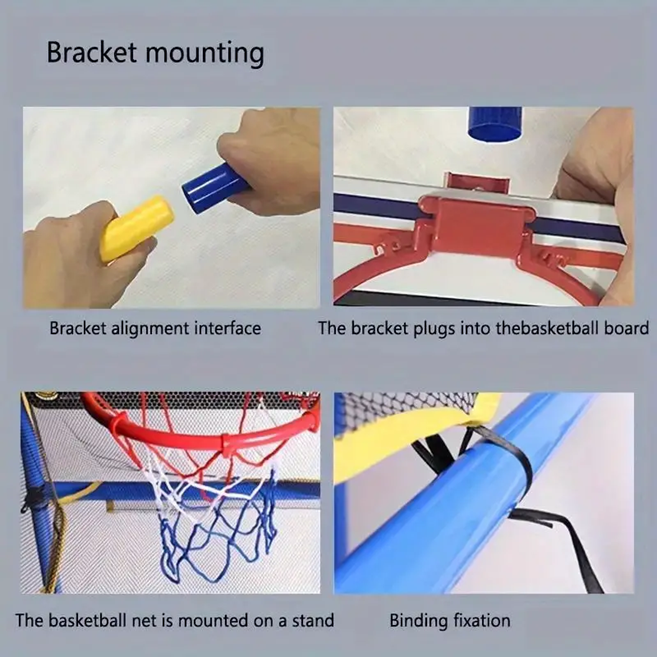 Children's Adjustable Height Basketball Hoop