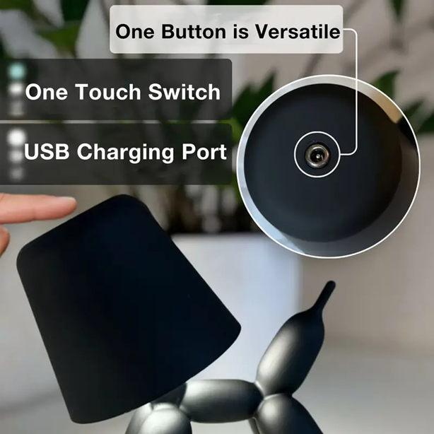 Modern Balloon Dog LED Table Lamp