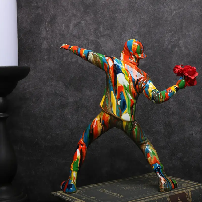 Handcrafted Resin Sculpture