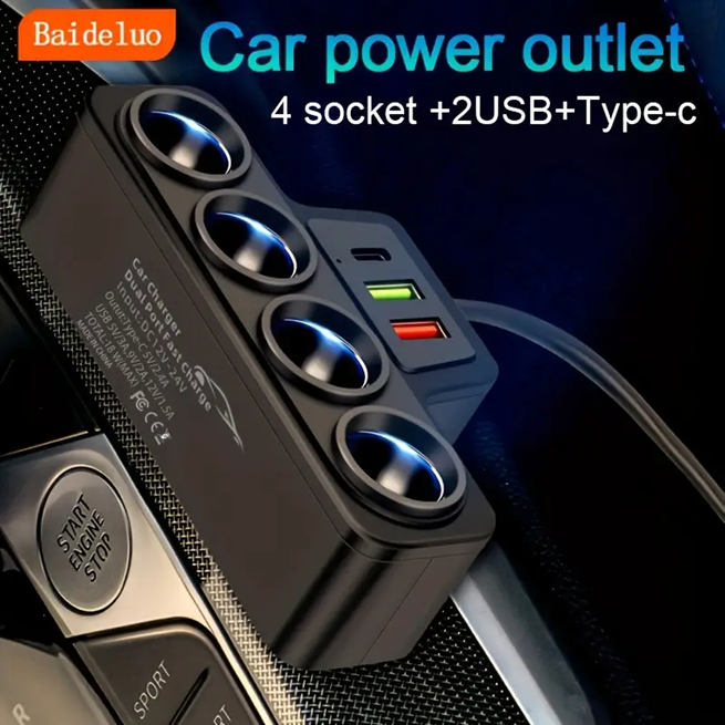 Baideluo multi-function car charger