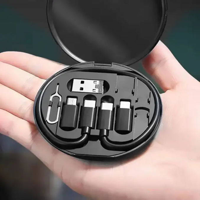 60W Fast Charging 5 in 1 Multiport Charging and Data Cable Kit