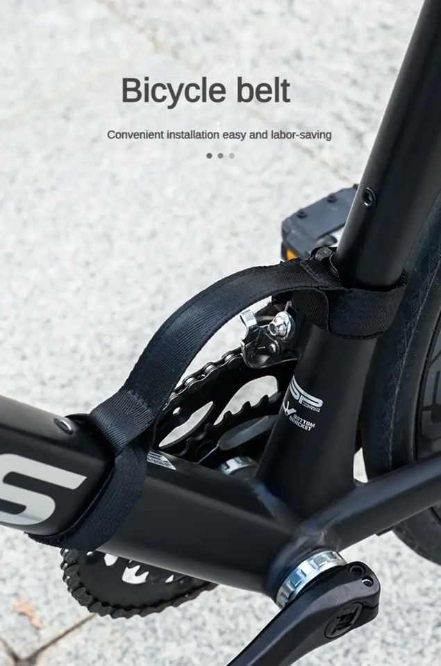 Black Nylon Bike Carrying Strap