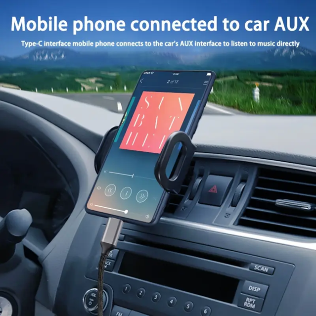 Type C To 3.5mm Aux Cable 2mtr