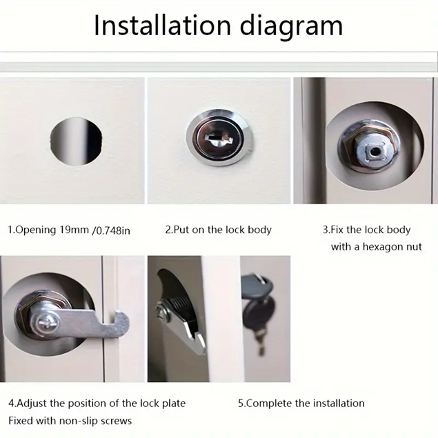Cylinder Cabinet Locks