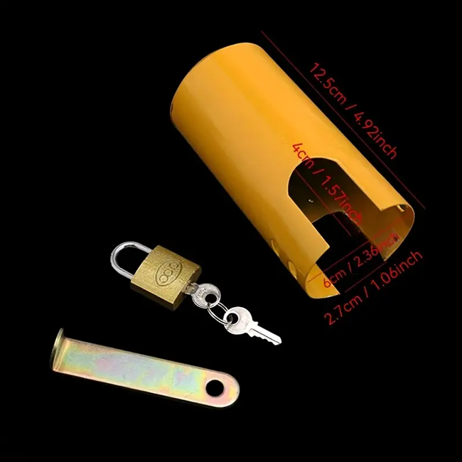 Heavy-Duty Iron Outdoor Tap Lock