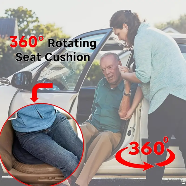 360-Degree Rotating Seat Cushion