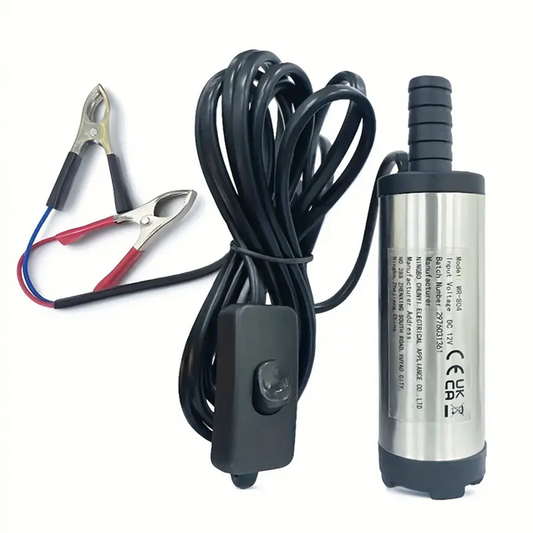 12V DC Submersible Portable Oil & Water Pump