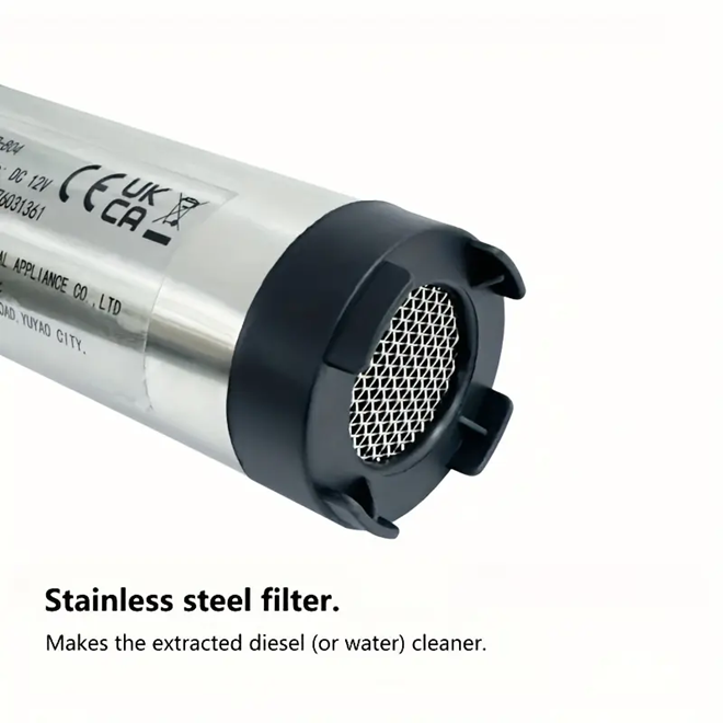 12V DC Submersible Portable Oil & Water Pump