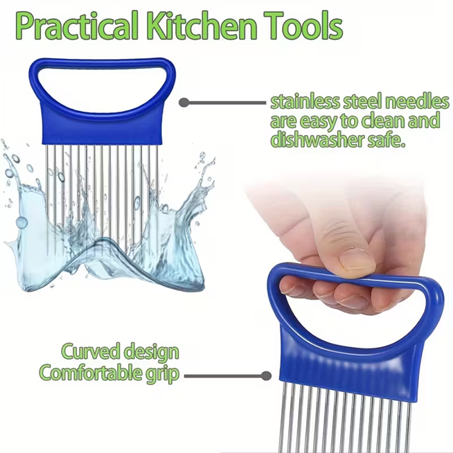 Stainless Steel Kitchen Helper For Easy Cutting