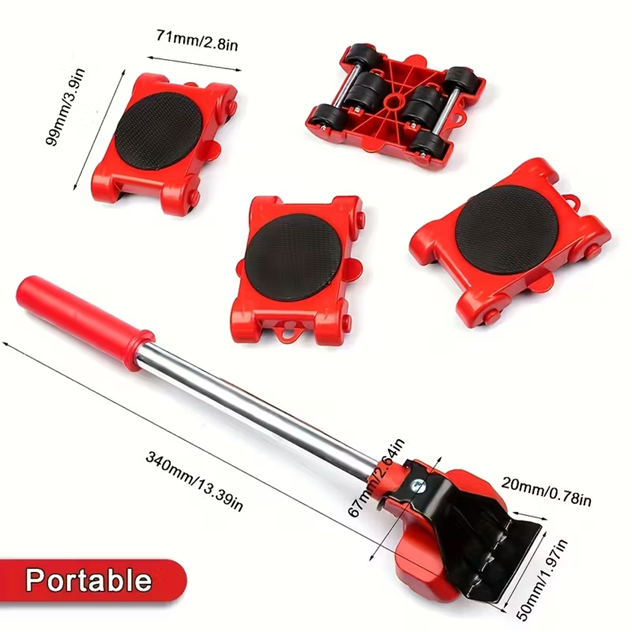 5pcs Heavy Duty Moving Set