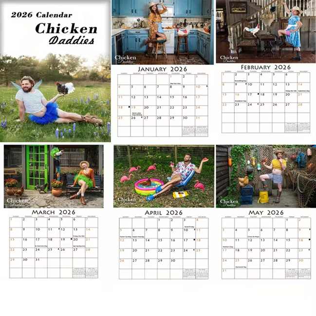 Chicken Daddies Calendar