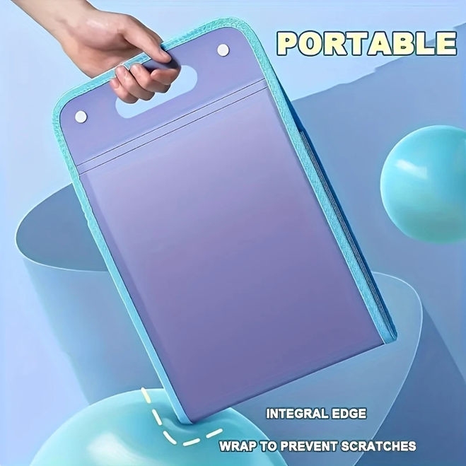 Blue 13-Pocket Expanding File Folder