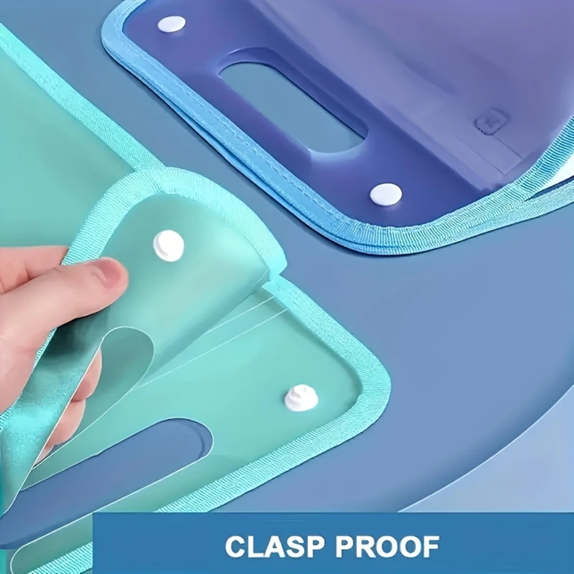 Blue 13-Pocket Expanding File Folder