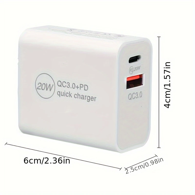 Dual Port Charger 20W