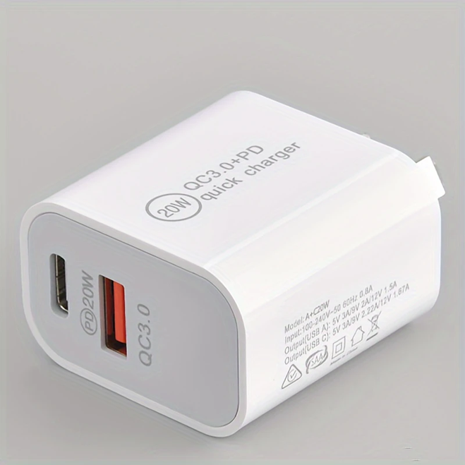 Dual Port Charger 20W