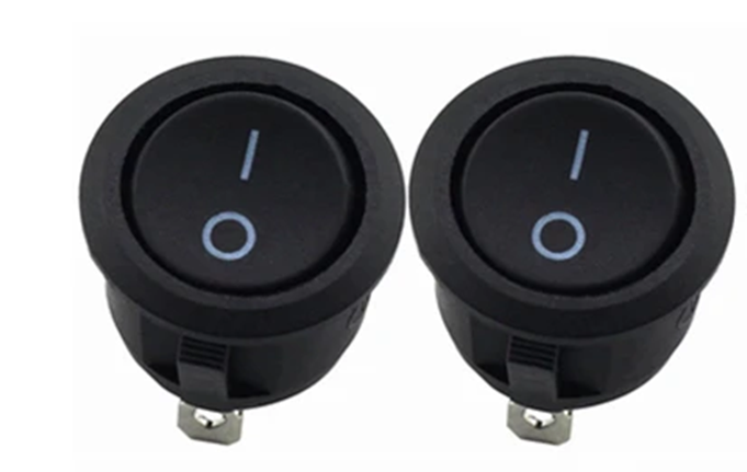AOKIN 2pcs 2-Pin ON/OFF Switches