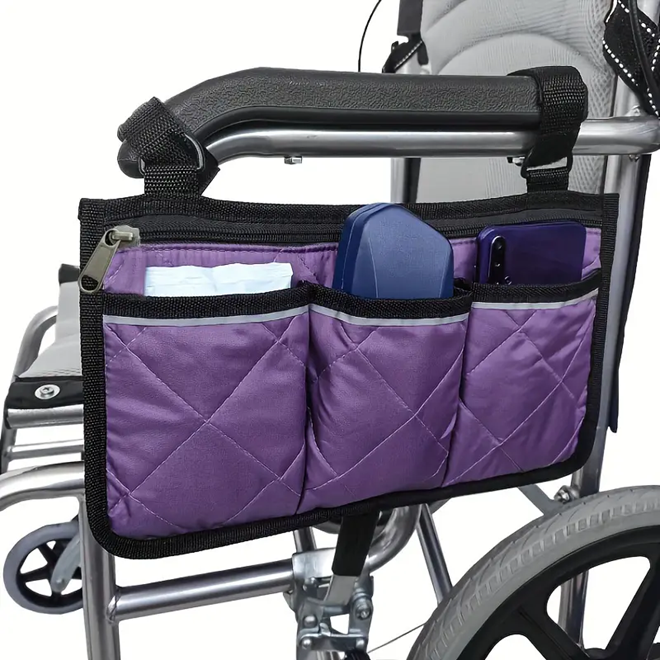 Wheelchair Side Armrest Bag