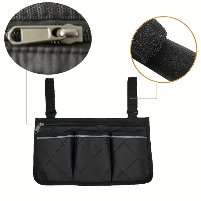 Wheelchair Side Armrest Bag
