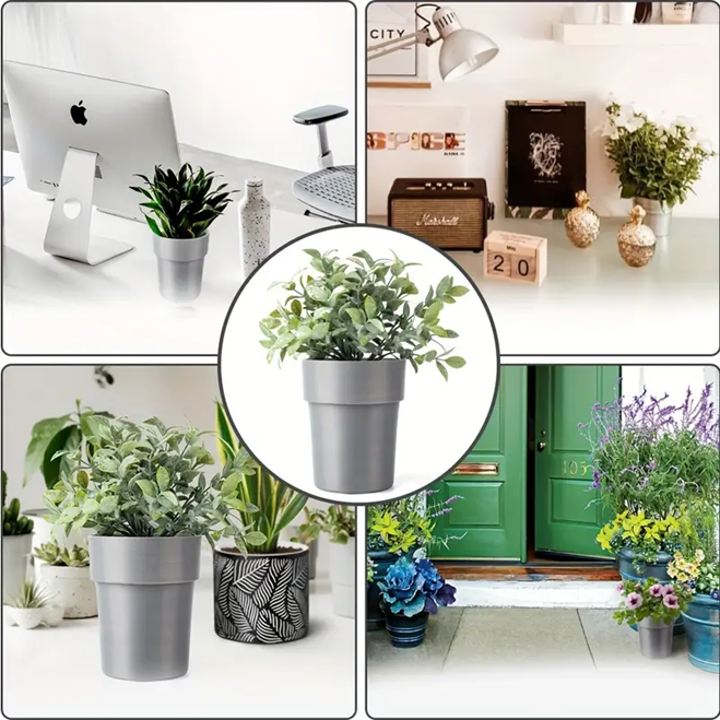 Flower Pot With Hidden Compartment