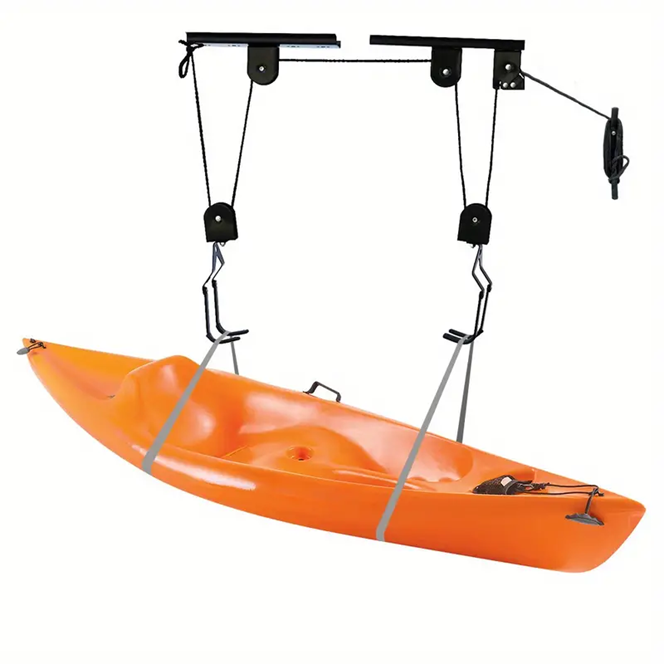Heavy Duty Ceiling Mounted Mountain Bike / Kayak Lift,