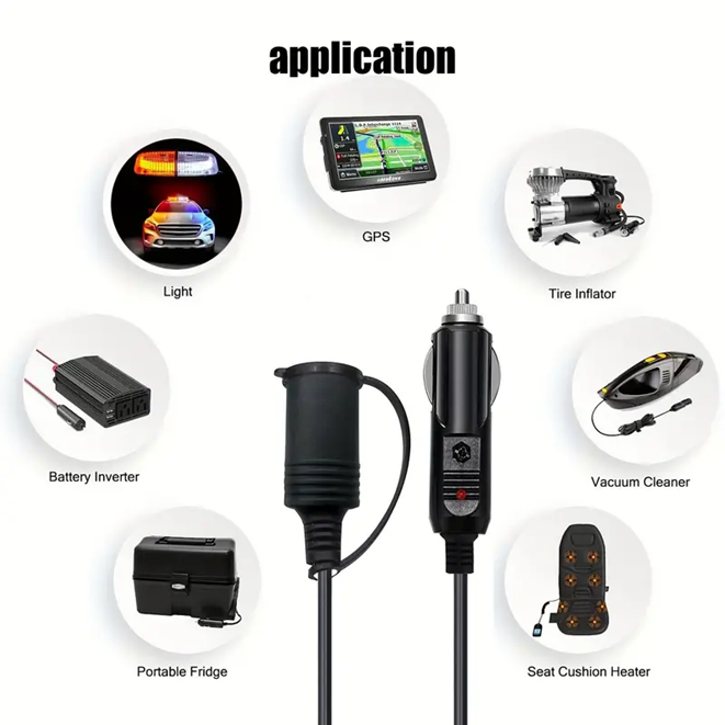 Car 12v Extension Cable