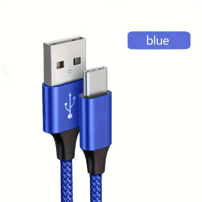 Nylon Braided USB-C Fast Charging Cable