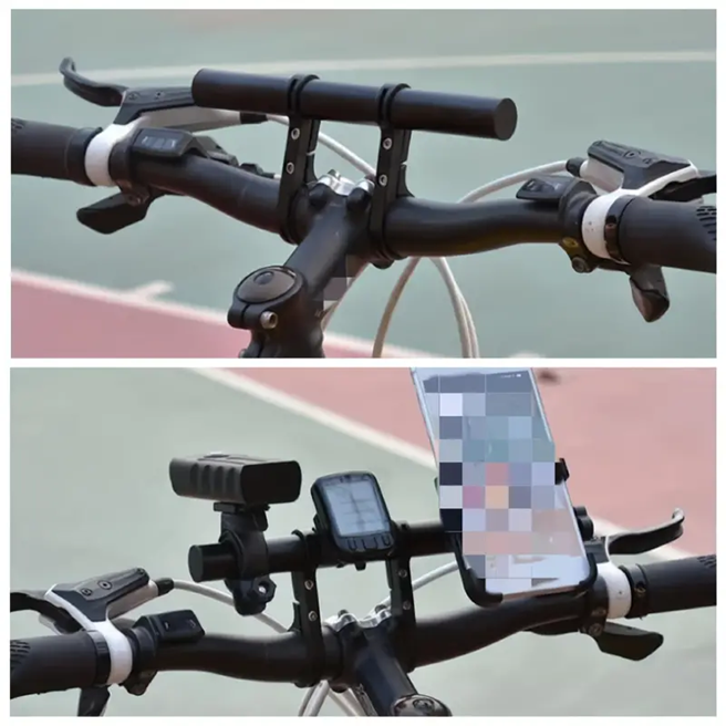 Aluminium Alloy Bike Handlebar Extender Kit