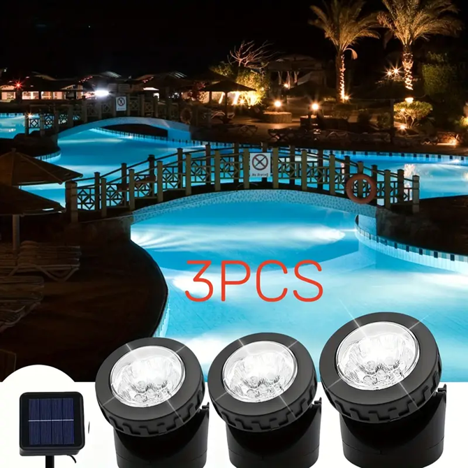 Waterproof IP65 Submersible 6LED Spotlights