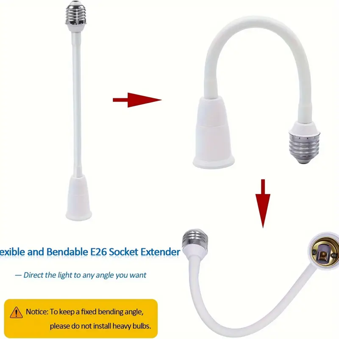 Light Socket Extender E27 (screw in)