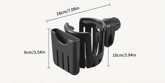Multi-Purpose Phone and Cup Holder for prams or bikes