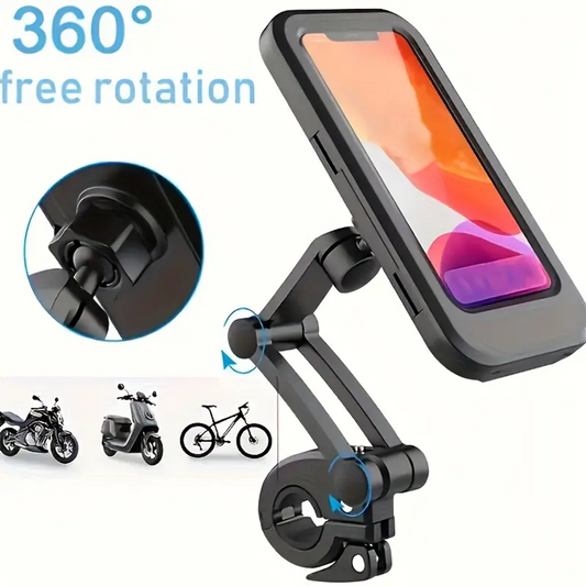Water Proof 360° Rotating Universal Bike Phone Stand