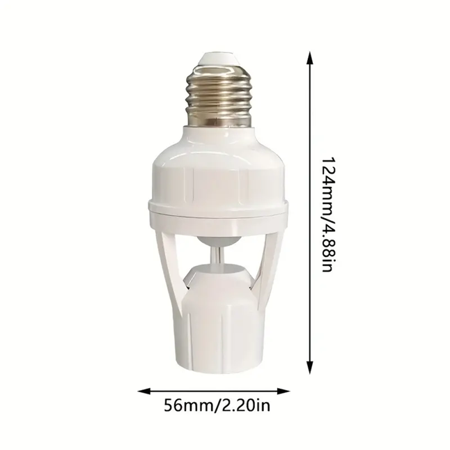 360° PIR Motion Sensor Light Socket
