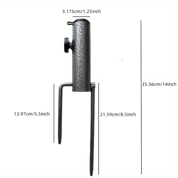 Heavy-Duty Metal Umbrella Stand