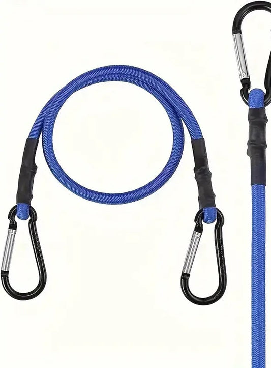Heavy Duty Elastic With Aluminium Alloy Hooks, 2pc