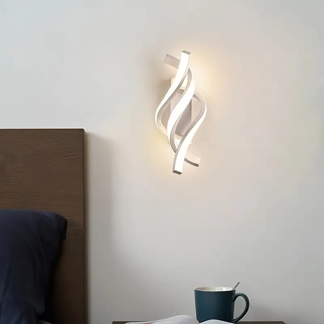 Modern Adjustable Conch Wall Lights, 2pc