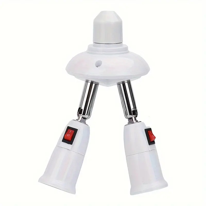 2 arm LED Light Bulb Splitter (screw in)