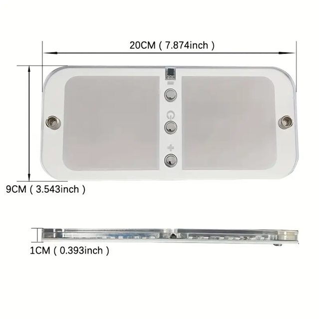 12V Dimmable Ceiling Interior Light
