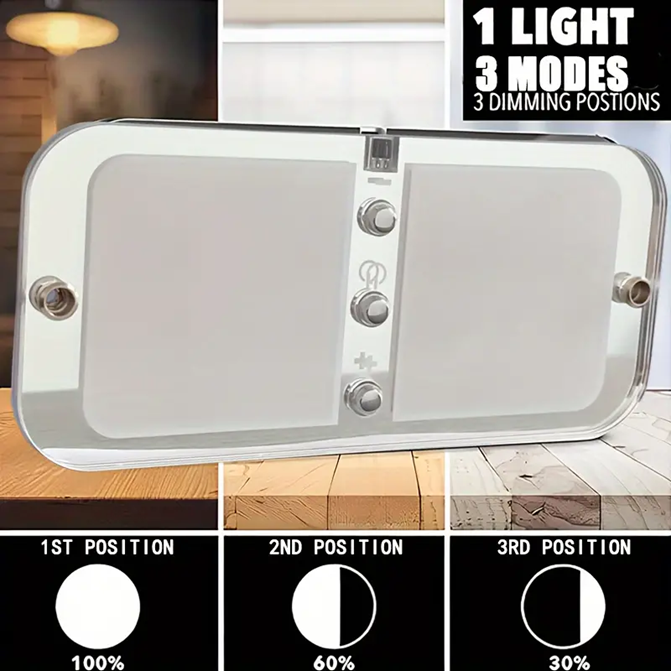 12V Dimmable Ceiling Interior Light