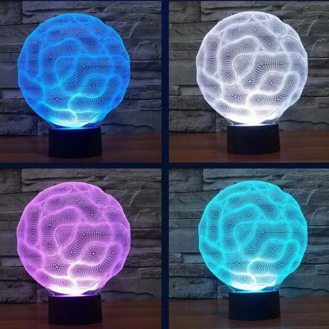 3D LED Desk Lamp