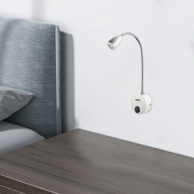 Gooseneck 3W LED Reading Light,12-24VDC