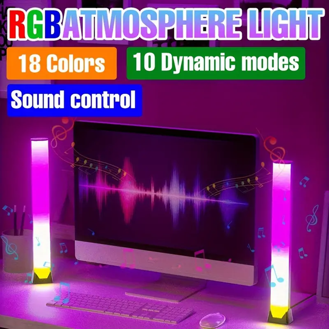 RGB LED Sound-Activated Lights