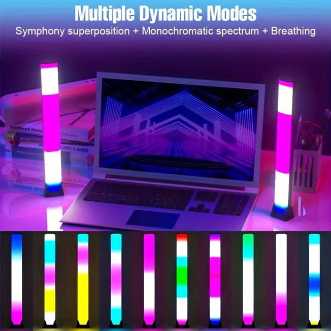 RGB LED Sound-Activated Lights