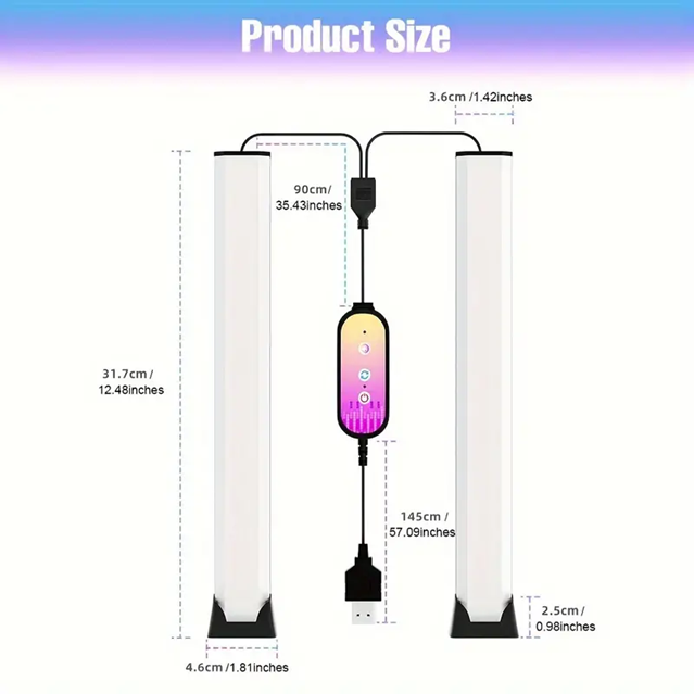 RGB LED Sound-Activated Lights