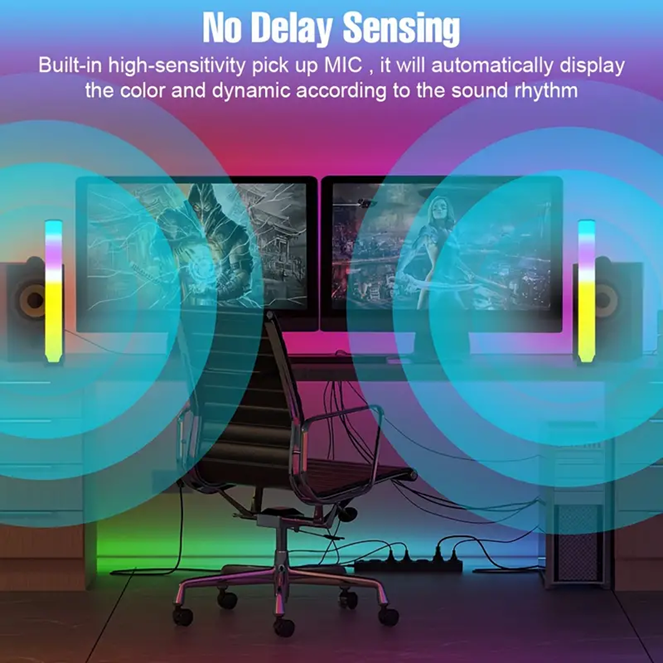 RGB LED Sound-Activated Lights